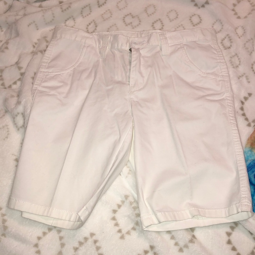 White shorts
